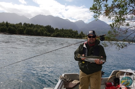 Fotos da pesca esportiva em Chaiten no Chile